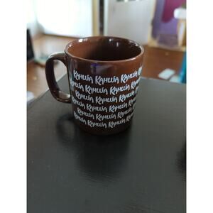Kahlua Brown and White Mug